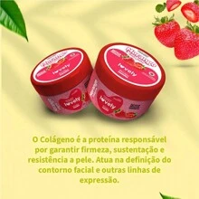 Lovely Fruit Scented Body Scrub Face Beautiful Moisturizing Cream 280g - STRAWBERRY - View 2