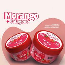 Lovely Fruit Scented Body Scrub Face Beautiful Moisturizing Cream 280g - STRAWBERRY - View 1