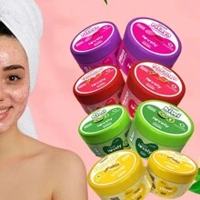 Lovely Fruit Scented Body Scrub Face Beautiful Moisturizing Cream 280g - STRAWBERRY - View 7