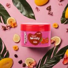 Lovely Fruit Scented Body Scrub Face Beautiful Moisturizing Cream 280g - STRAWBERRY - View 3