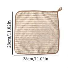 5/10pcs Hanging Kitchen Cleaning Towels, Microfiber Cleaning Cloths, Dish Rags, Washable & Durable Kitchen Dishcloths, Degreasing Rags, Super Absorbent Towels, Home Car Wash Cloths, Glass Wiping Cloths, Cleaning Supplies, Cleaning Tools, Kitchen Accessories