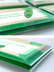 100pcs Toilet Seat Cover Disposable Flushable Paper Travel Toilet Seat Cover Portable For Adult And Kids' Potty Training Travel Essential Accessories For Airplane Road Trips Camping Hotel Back To School Travel Essentials Travel Accessories Travel Must Haves Beach Vacation Summer Holiday School Accessories Supplies Stuff Back To School Supplies