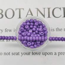 20g/Pack, Approx. 500pcs 3mm Solid Color Glass Seed Beads For DIY Jewelry Making - Multicolor - View 13