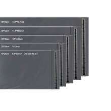 100 Gray Parcel Bags, Mail Bags, Mail Bags Packaging Classification, Mail Carrier Mail Parcel Bags - Grey - View 1