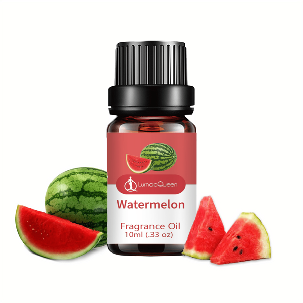 1 botella de 10ml de aceite esencial de aromaterpia con aroma a fruta de sandía líquida, adecuado para máquinas de aromaterapia, humidificadores, difusores, velas, purificación del aire, aromaterapia para ambientes frescos en el hogar, artículos para el Día de San Valentín, suministros para bodas