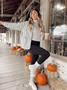 3 Pcs Women's Winter Warm Fashion Leggings Fleece Lined Leggings High Waist Tummy Control Leggings