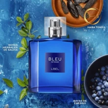 Lbel Bleu Intense Perfume Fresco Para Hombre ORIGINAL - azul real - Ver 2