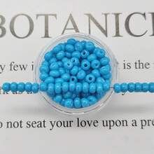 20g/Pack, Approx. 500pcs 3mm Solid Color Glass Seed Beads For DIY Jewelry Making - Multicolor - View 19