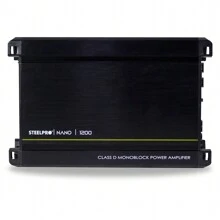 Amplificador Mono Block Tecnologia Nano-1200 W By Steelpro - Negro - Ver 7