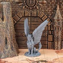 Ancient Guardian, Sandwhisper, Sphinx Miniature For Tabletop RPG Games Gaming Medium - Grey - View 5