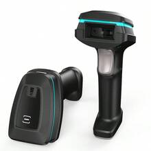 9520 Wireless Handheld 2D Barcode Scanner Industrial Light Wireless Scanner Back To School - Black - View 1