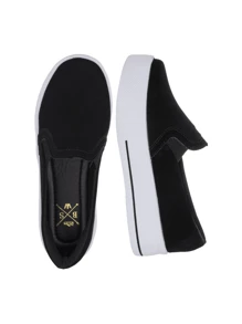 Women Casual Shoes - 黑色 - 查看 6