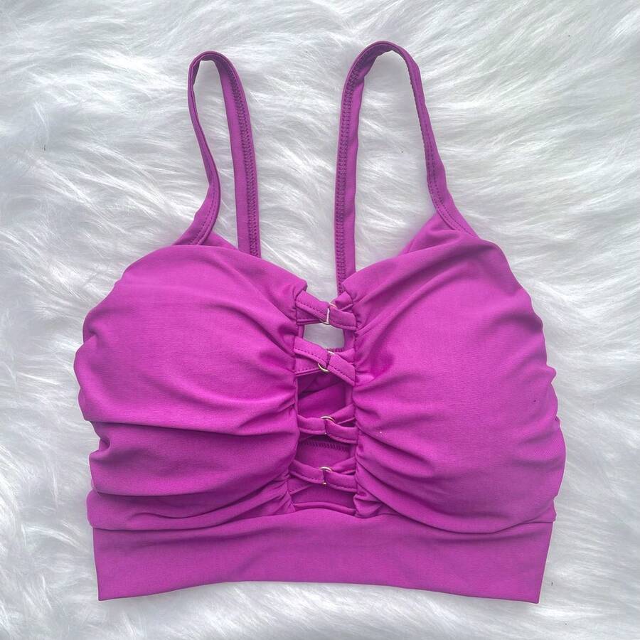 Women Tank Tops & Camis - Purple - View 1