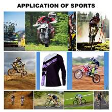 Highway Mountain Bike Costum pentru ciclism Femei Haine profesionale cu uscare rapidă Îmbrăcăminte de reducere a vitezei Sport Ciclism Tricou subțire de motocross cu mâneci lungi
