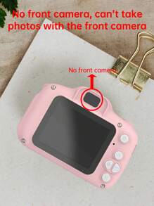 1080P Mini Portable Digital Camera, Rechargeable Camera With 2-Inch Screen And 15MP Resolution, Birthday And Other Gifts, Includes 1 TF Card And Card Reader - Pink - View 7