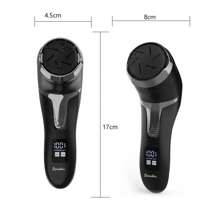 Lixador Pedicuro Elétrico Lixa Para Os Pés Sem Fio C/bateria 110v/220v - Preto - Visão 4