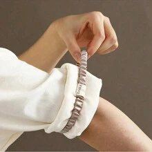 2Pcs Sleeve Garters, Sleeve Holders For Women, Sleeve Garters To Hold Up Sleeves For Women, Adjustable Arm Bands For Sleeves,Pull Up Your Shirt Sleeves With Elegance, Elastic Anti-Slip Shirt Cuff Holder Back To School