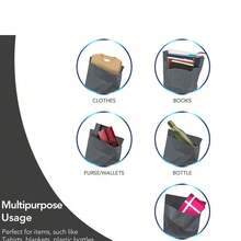 100 Gray Parcel Bags, Mail Bags, Mail Bags Packaging Classification, Mail Carrier Mail Parcel Bags - Grey - View 8