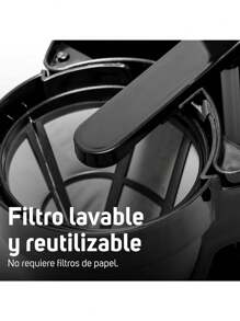 Cafetera Taurus Coffee Max 6 Para 6 Tazas Color Negro - Negro - Ver 3