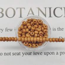 20g/Pack, Approx. 500pcs 3mm Solid Color Glass Seed Beads For DIY Jewelry Making - Multicolor - View 34