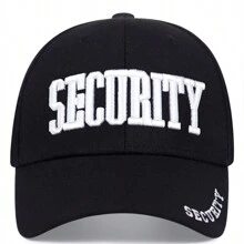 قبعة بيسبول مطرزة بكلمة "SECURITY" للرجال، قابلة للتعديل، توفر حماية من الشمس، قبعة كاجوال للاستخدام في الخارج والرياضة والسفر والشاطئ والحفلات والربيع والخريف والصيف والعطلات والمهرجانات - متعدد الألوان - مشاهدة 4