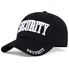 قبعة بيسبول مطرزة بكلمة "SECURITY" للرجال، قابلة للتعديل، توفر حماية من الشمس، قبعة كاجوال للاستخدام في الخارج والرياضة والسفر والشاطئ والحفلات والربيع والخريف والصيف والعطلات والمهرجانات - متعدد الألوان - مشاهدة 3