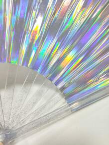 Hand Fans - فضي - مشاهدة 3