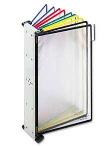 Tarifold W291 Wall Unit Reference Starter Set 10 Wire-Reinforced Pockets - Multicolor - View 1