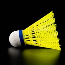 12pcs Foam Badminton Shuttlecock, Colorful Plastic Feather Shuttlecock, Durable Outdoor Training Nylon Feather Shuttlecocks - Multicolor - View 11