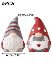 Set da tavola natalizio con ciotole e piatti con motivo a rammendo nordico a forma di Babbo Natale, set di barattoli sigillati in ceramica decorati, piatti piatti, tazze, set da tavola per la casa, la cucina, regalo di Natale