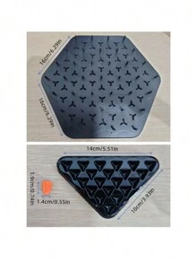 1box Desktop Chain Reaction Game, Interactive Multiplayer Toy For Exercising Logic Thinking With Rubber Bands And Triangular Geometry - Multicolor - View 2