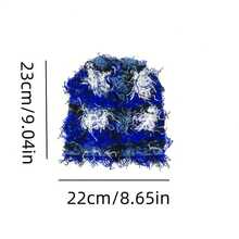 Winter Fuzzy Beanie Hat - Breathable, Windproof, Fitted, Camouflage Pattern, Toggle Closure - Hand Wash Only, Perfect For New Year Occasion, Street Style, Y2k Punk Fashion - Multicolor - View 7