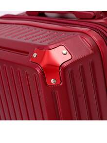 Hand Luggage Top, Top, Top.. New Suitcase With Portable Charger Adapter System, USB Port, High Quality Polycarbonate With Metal Protection, Anti-Theft Zipper, Lock With International Flight Code, 360° Double Wheels With Extender And Metal Handle - Màu xanh lam - Xem 9