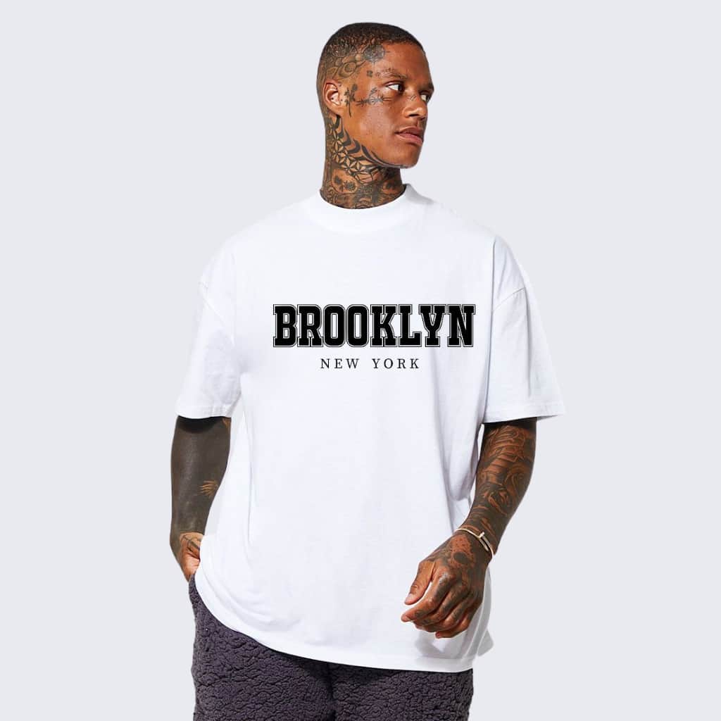 Men T-Shirts - 白色 - 查看 1