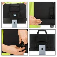 Túi đựng màn hình hiển thị máy tính để bàn 24 inch mới, Túi đựng phụ kiện máy tính xách tay đa chức năng cho máy tính để bàn đa năng, Túi lưu trữ du lịch máy tính đa năng di động; Thích hợp cho máy tính để bàn iMac 24 inch và các màn hình khác, bảo vệ tốt hơn chống bụi, bẩn, trầy xước. - màu đen - Xem 5