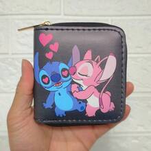1pc Cute Cartoon Stitch Wallet, Suitable For Gift Selection, Students - Multicolor - View 5
