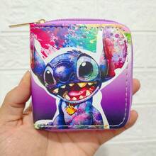 1pc Cute Cartoon Stitch Wallet, Suitable For Gift Selection, Students - Multicolor - View 4
