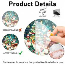 1 cái, 2D, Tấm chắn nắng acrylic Giáng sinh, Trang trí nhà cửa, Trang trí tường, Trang trí Giáng sinh, Trang trí mùa thu, Trang trí phòng ngủ, Chủ đề ông già Noel, Giáng sinh hoàn hảo, Trang trí tiệc sinh nhật - Nhiều màu - Xem 9