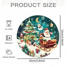 1 cái, 2D, Tấm chắn nắng acrylic Giáng sinh, Trang trí nhà cửa, Trang trí tường, Trang trí Giáng sinh, Trang trí mùa thu, Trang trí phòng ngủ, Chủ đề ông già Noel, Giáng sinh hoàn hảo, Trang trí tiệc sinh nhật - Nhiều màu - Xem 2