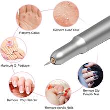 XEIJAYI 1pc Electric Nail Drills Kit Remove Polisher Manicure Pedicure File Sanding Bands Machine Art Pen Device Equipment - Silver - View 9