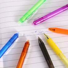 12-Color Erasable Pen Set, 0.7mm For Students, Writing, Drawing, Colored Pens, Suitable For Back-To-School Gifts