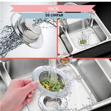 Dreno de Pia de Cozinha Resistente Original de Aço Inoxidável 5,4cm 7,2cm 9,0cm 11,5cm, Cozinha, Banheiro, Casa, Fornecedores Domésticos