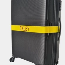 Personalized Luggage Strap, 200cm X 5cm Secure Suitcase Belt With Your Name/Text - Multicolor - View 8