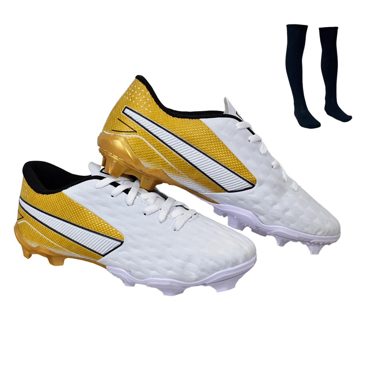 Men Football Shoes - 金色 - 查看 1