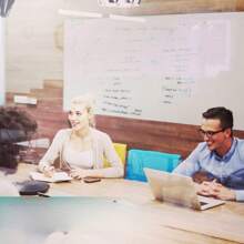 Whiteboard Paper, 36" X 48" Self Adhesive Whiteboard Sheet For Wall, Easy To Write And Clean Dry Erase Board , Office, Home, With Marker, Magnetic Eraser And Magnets - 1 - Xem 3