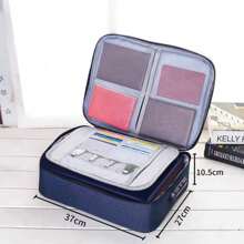 Bolsas de documentos para el regreso a la escuela - Azul - Ver 1