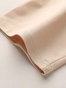 2 piezas/Set Nuevo estilo de calle fresco primavera/verano 2024 Camiseta de manga corta estampada y pantalones cortos informales conjunto para niños preadolescentes - Multicolor - Ver 7