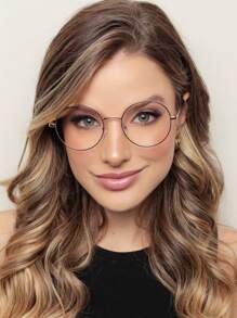 Women Eyeglasses - 金黑色 - 查看 2