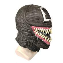 1 pièce Masque en latex de cosplay de protecteur mortel super - Noir - Voir 4