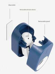 Paste Automatic Toothpaste Squeezer Set - Household Wall Mount - Dental Shelf - Suction Wall Toothpaste Holder - RR-252 - View 8